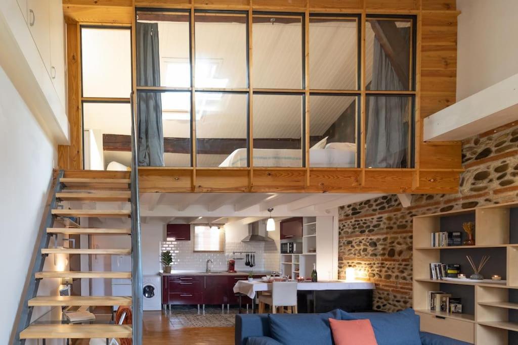 Le Chaleureux - Un Bijou De Toulouse - So Cozy Apartment Exterior photo