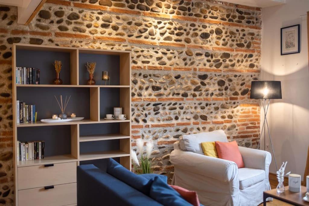 Le Chaleureux - Un Bijou De Toulouse - So Cozy Apartment Exterior photo