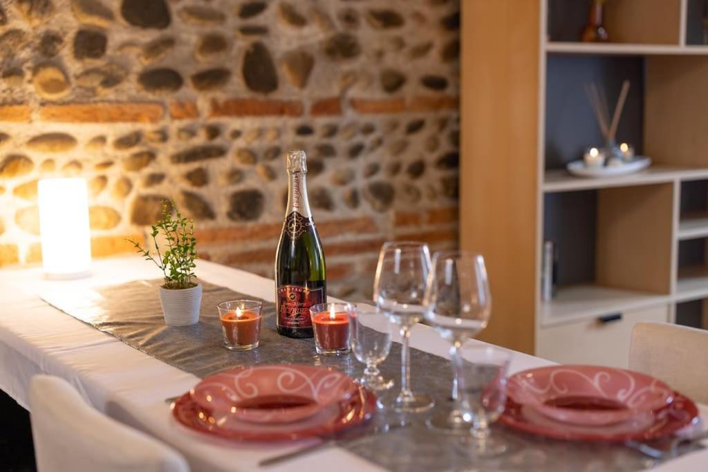 Le Chaleureux - Un Bijou De Toulouse - So Cozy Apartment Exterior photo